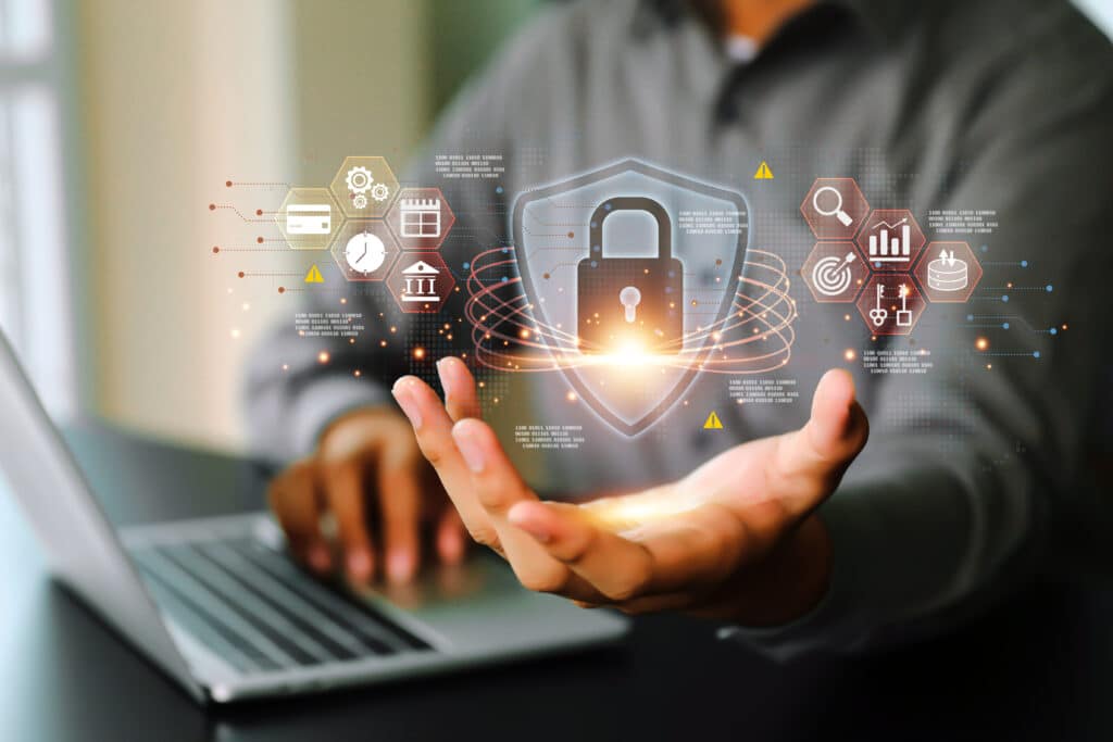 Cyber security or cybercrime attack and threats to the Internet